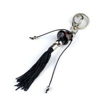 Chaveiro Exu Cartola Preto em Murano 15 cm