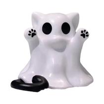 Chaveiro Fantasma De Halloween Impresso Em 3D, Acessório Festivo Sintético, Não Requer Eletricidade Chaveiro Fantasma De Halloween Impresso Em 3D, Acessório Festivo Sintético, Não Requer Eletricidade
