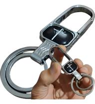 Chaveiro Fé Metal Argola Dupla Mosquetão Acessório Chave Carro Moto Bolsa Presente Chaveiro Fé Metal Argola Dupla Mosquetão Acessório Chave Carro Moto Bolsa Presente