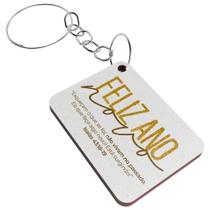 Chaveiro Feliz Ano Novo Lembrancinha Decorativa