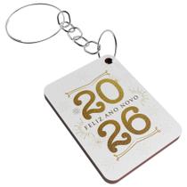 Chaveiro Feliz Ano Novo Lembrancinha Decorativa