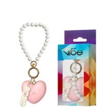 Chaveiro Feminino Formato de Coração Controle Via APP Estimulador Íntimo Cordão Pérolas 10 Modos de Vibração Recarregável Chaveiro Feminino Formato de Coração Controle Via APP Estimulador Íntimo Cordão Pérolas 10 Modos de Vibração Recarregável