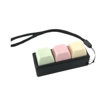 Chaveiro Fidget Antiestresse Para Adultos Com 2/3/4 Teclas De Teclado, Brinquedo De Apertar Para