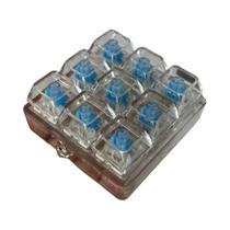 Chaveiro Fidget De Descompressão Com Teclado De Dedo De 3/4/9 Teclas Para Alívio Do Estresse Adulto