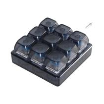 Chaveiro Fidget De Descompressão Com Teclas De Teclado (3/4/9 Teclas) Para Alívio Do Estresse Adulto