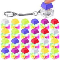 Chaveiro Fidget Teclado com Luz LED - Pacote com 24 Unidades