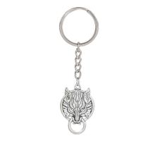 Chaveiro Final Fantasy Fenrir Wolf Head Alloy Chaveiro Final Fantasy Fenrir Wolf Head Alloy