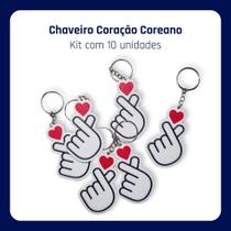Chaveiro Finger Heart Coreano Kpop Kit 10 Unidades para Presentes e Lembrancinhas Chaveiro Finger Heart Coreano Kpop Kit 10 Unidades para Presentes e Lembrancinhas