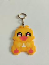 Chaveiro five nights at freddy's Chica Pixel Art