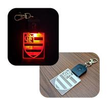 Chaveiro Flamengo Personalizado Acrílico com Led RGB 7 Cores Chaveiro Flamengo Personalizado Acrílico com Led RGB 7 Cores