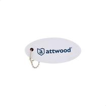 Chaveiro Flutuante AttWood 84 x 38 x 20mm A-11889D1 Branco