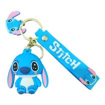 Chaveiro Fofinho Stitch Emborrachado Realista 3D Grande 18