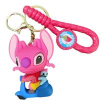 Chaveiro Fofinho Stitch Emborrachado Realista 3D Grande 25