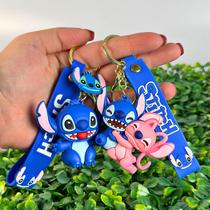 Chaveiro Fofo Emborrachado Stitch Luatek LKS-9139