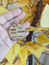 Chaveiro Frases réveillon 50 MDF MONTADOS Chaveiro Frases réveillon 50 MDF MONTADOS