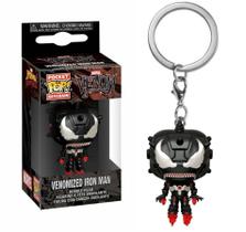 Chaveiro funko marvel venom homem de ferro venomizado