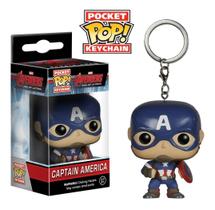 Chaveiro Funko Pop Keychain Avengers Captain America