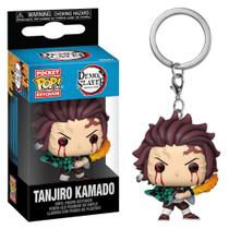 Chaveiro Funko Pop Keychain Demon Slayer Tanjiro Kamado Sun Breathing Chaveiro Funko Pop Keychain Demon Slayer Tanjiro Kamado Sun Breathing