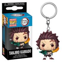 Chaveiro funko pop keychain demon slayer tanjiro kamado