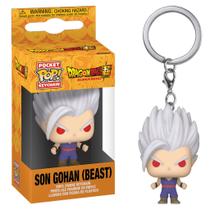 Chaveiro funko pop keychain dragon ball super gohan beast