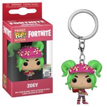 Chaveiro funko pop - keychain fortnite 2 zoey