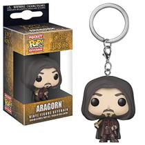 Chaveiro Funko Pop: Lord of The Rings - boneco colecionável Aragorn, multicolorido