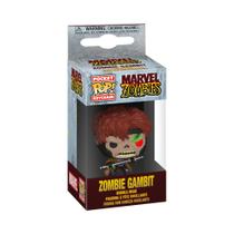 Chaveiro Funko POP Marvel Zombies-Gambit, brinquedo colecionável de 5 cm
