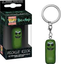 Chaveiro Funko Pop! Rick e Morty Pickle Rick Multicolorido Chaveiro Funko Pop! Rick e Morty Pickle Rick Multicolorido