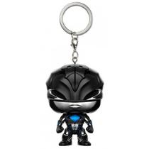 chaveiro funko power rangers ranger preto chaveiro funko power rangers ranger preto
