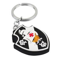 Chaveiro Futebol Time Corinthians Tricolor Palmeiras Vasco da Gama Fluminense Flamengo Emborrachado