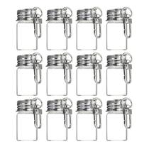 Chaveiro Garrafinha de Vidro Doromy 7ml Pacote com 12 Frascos Transparentes Chaveiro Garrafinha de Vidro Doromy 7ml Pacote com 12 Frascos Transparentes