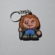 Chaveiro geek emborrachado chucky (lfs013)