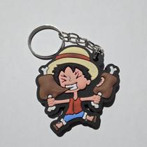 Chaveiro geek emborrachado monkey d. luffy (la040)