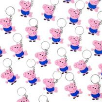 Chaveiro George Pig 10un Lembrancinha Tema Pepa Tema Fesa Porquinho Chaveiro George Pig 10un Lembrancinha Tema Pepa Tema Fesa Porquinho