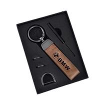 Chaveiro Giratório De 360 Graus Em Couro Vintage Para BMW X1 X2 X3 X5 X4 X6 X7 G30 G20 G32 G11 G12 Chaveiro Giratório De 360 Graus Em Couro Vintage Para BMW X1 X2 X3 X5 X4 X6 X7 G30 G20 G32 G11 G12