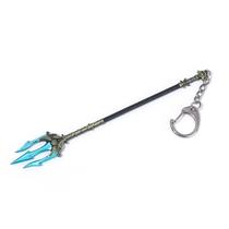 Chaveiro God of War Poseidon Trident Alloy Chaveiro God of War Poseidon Trident Alloy