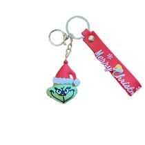 Chaveiro Grumpy Monster Christmas Chaveiro de borracha de PVC