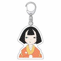 Chaveiro Heike Monogatari Tadamori, Tokuko, acrílico Kiyomori
