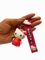 Chaveiro Hello Kitty Kawaii Emborrachado Pingente 8cm