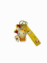 Chaveiro Hello Kitty Kawaii Emborrachado Pingente 8cm Chaveiro Hello Kitty Kawaii Emborrachado Pingente 8cm