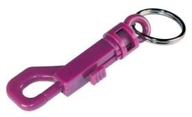 Chaveiro Hillman Metal Plastic Multicolor Snap Hook
