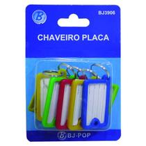 Chaveiro Identificador De Chave Colors Com 5 Pecas Cartela Chaveiro Identificador De Chave Colors Com 5 Pecas Cartela