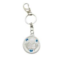 Chaveiro Iemanjá Peixe Branca Em Resina 13 Cm Proteção E