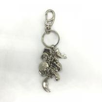 Chaveiro Iemanjá Penduricalhos 13 Cm Metal Neq Chaveiro Iemanjá Penduricalhos 13 Cm Metal Neq