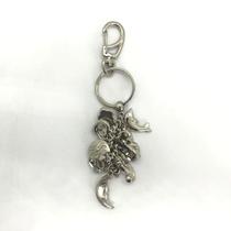 Chaveiro iemanjá penduricalhos 13 cm metal Niq Chaveiro iemanjá penduricalhos 13 cm metal Niq