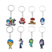 Chaveiro Inside Out Anger Character Alloy Enamel Cartoon Chaveiro Inside Out Anger Character Alloy Enamel Cartoon