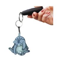 Chaveiro Interativo De Gato Que Se Balança, Pingente Rotativo De Acrílico Para Bolsa, Presente