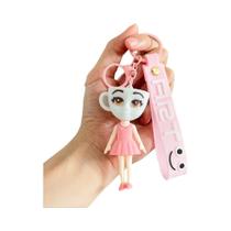 Chaveiro Italian Brainrot Ballerina Cappuccino Doll Tralalero Tung Tung Tung Presentes