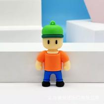 Chaveiro Jogo Stumble Guys Mr. Stumble Pronta Entrega