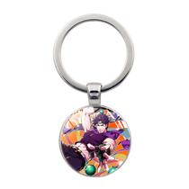 Chaveiro JoJo's Bizarre Adventure Time Gem com pingente de vidro